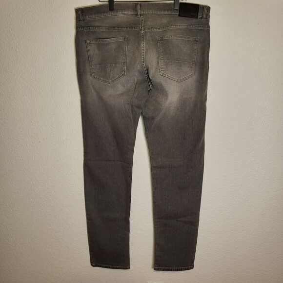 Eidos Napoli Itallian Designer Black Denim Jeans size 38 - Picture 2 of 6